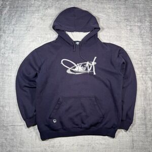ONeill Sweatshirt Mens Large Blue Vintage Y2K Embroidered Surf Skate Hoodie